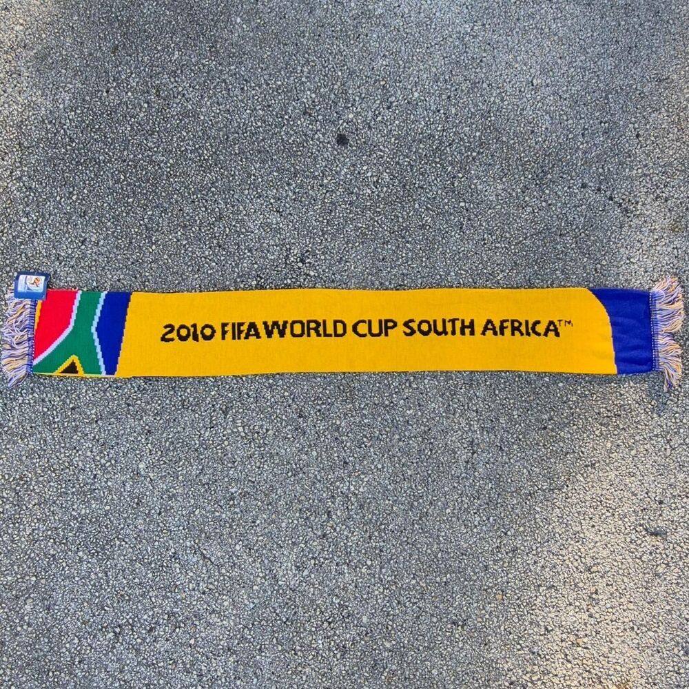 Fifa Men's Blue and Yellow Scarf-wraps